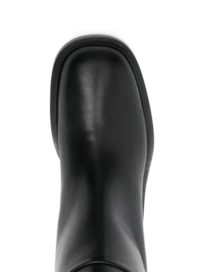 Aeyde Block-heel Boots In Black