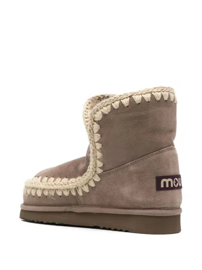 Mou Eskimo 18 Boots In Gray
