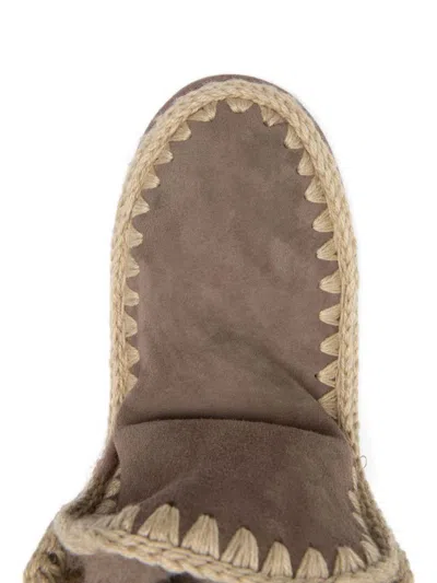 Mou Eskimo 18 Boots In Gray