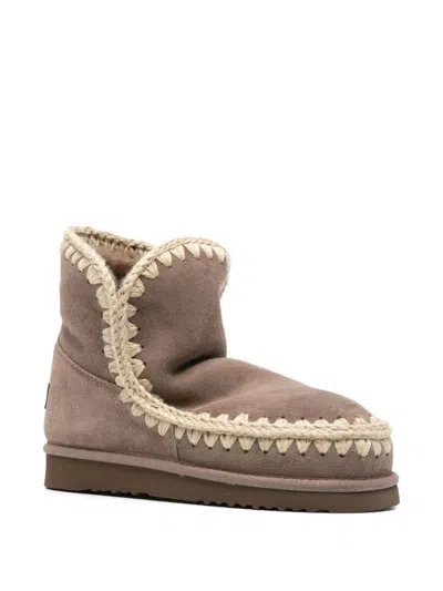 Mou Eskimo 18 Boots In Gray