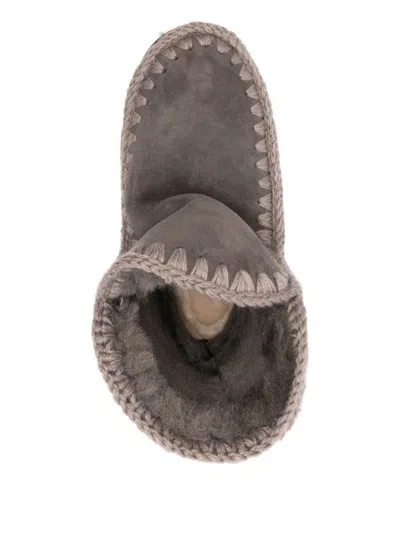 Mou Eskimo 18 Double Face Sheepskin Boots In Multi