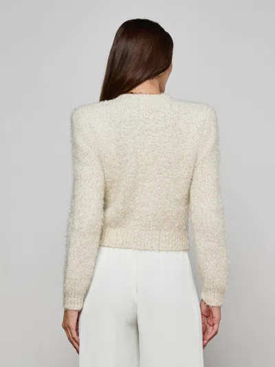 L'agence Una Knit Cardigan In Multi