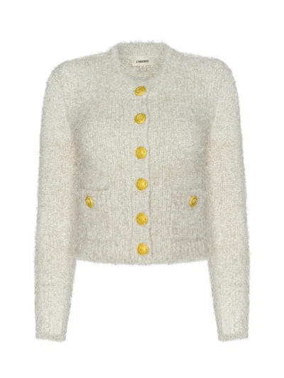L'agence Una Knit Cardigan In Multi