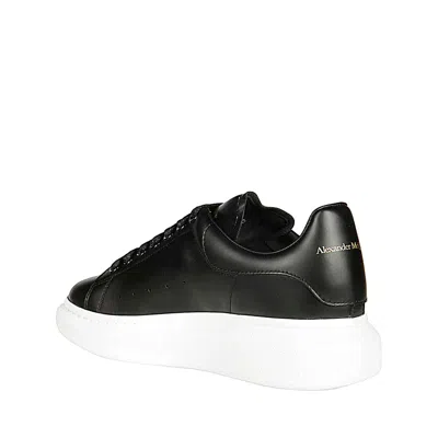 Alexander Mcqueen Oversized Platform Leather Sneakers In Animal Print