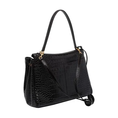 Balenciaga Women Medium Rodeo Handbag In Black