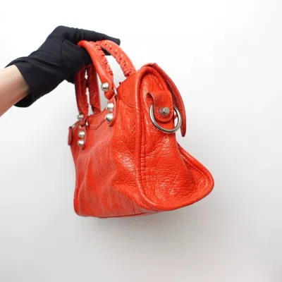 Balenciaga Women Pre-loved Bag Very Good Condition In Red