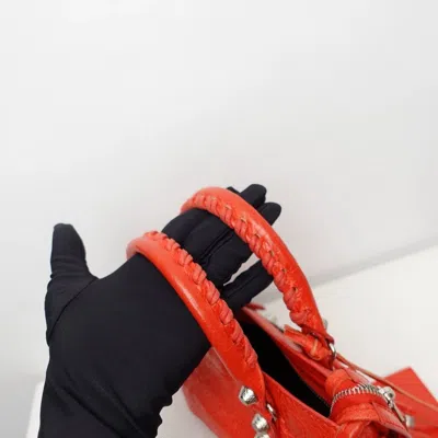 Balenciaga Women Pre-loved Bag Very Good Condition In Red
