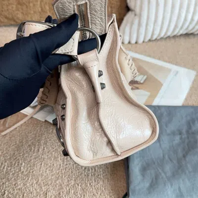 Balenciaga Women Pre-loved Bag Very Good Condition In White