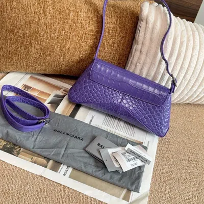 Balenciaga Women Pre-loved Bag Very Good Condition In Purple