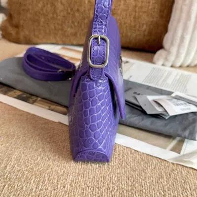 Balenciaga Women Pre-loved Bag Very Good Condition In Purple
