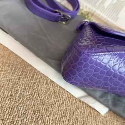 Balenciaga Women Pre-loved Bag Very Good Condition In Purple