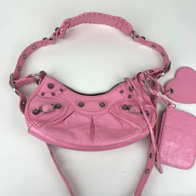 Balenciaga Women Pre-loved Bag Very Good Condition In Pink