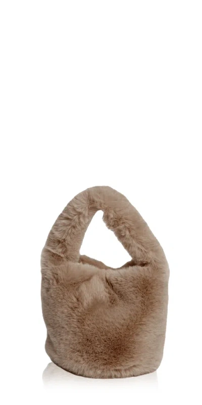 Hat Attack New York Faux Fur Mini Bag