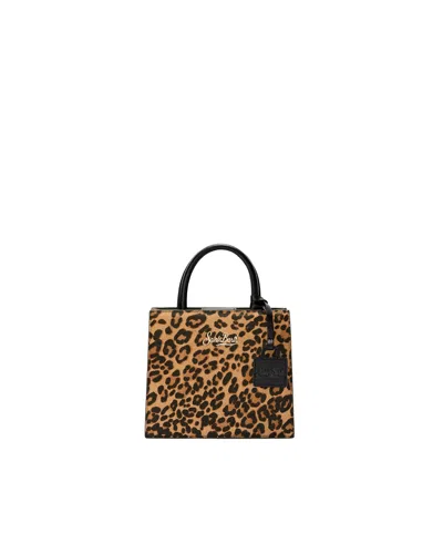 Mc2 Saint Barth Borsa Shop Bag Mini Animalier In Multi
