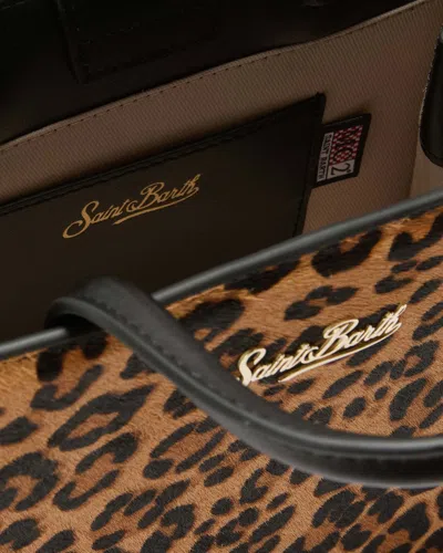 Mc2 Saint Barth Borsa Shop Bag Mini Animalier In Multi