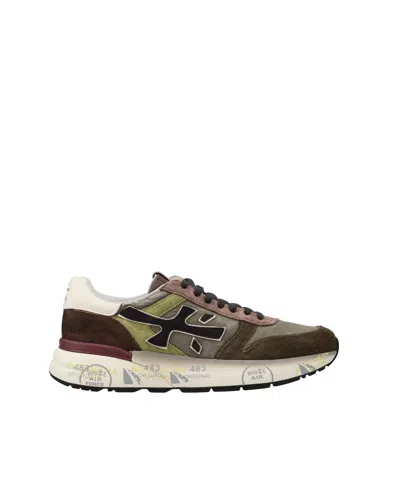 Premiata Sneaker Mick 7717 Military Green In Multi