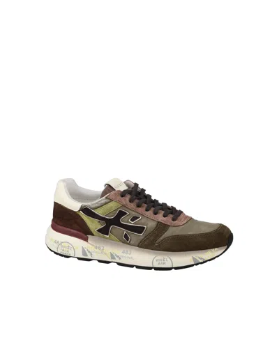 Premiata Sneaker Mick 7717 Military Green In Multi