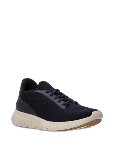 Hugo Boss Ttnm Evo Sneakers Mit Einsätzen In Blue
