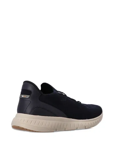 Hugo Boss Ttnm Evo Sneakers Mit Einsätzen In Blue