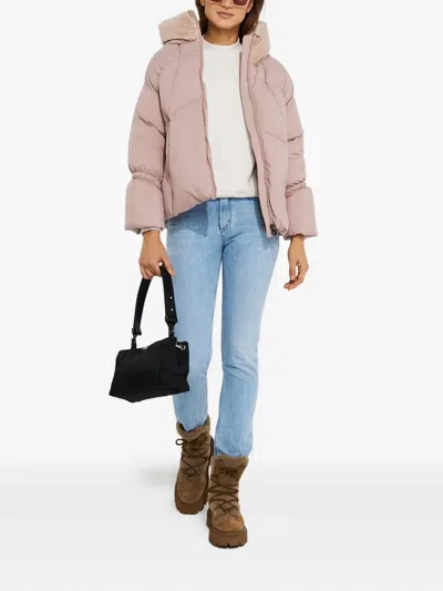 Hetregò Sherry Puffer Jacket In Pink