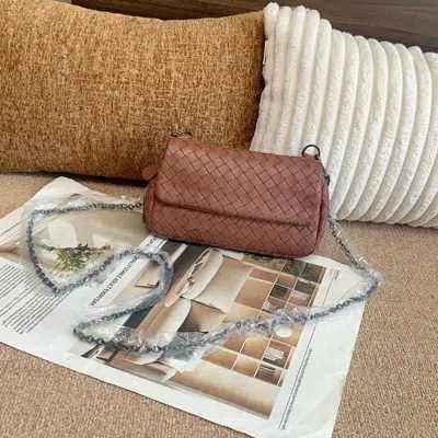 Bottega Veneta Women Pre-loved Bag Very Good Condition In Brown