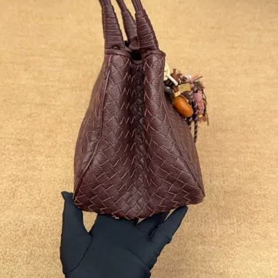 Bottega Veneta Women Pre-loved Bag Very Good Condition In Brown
