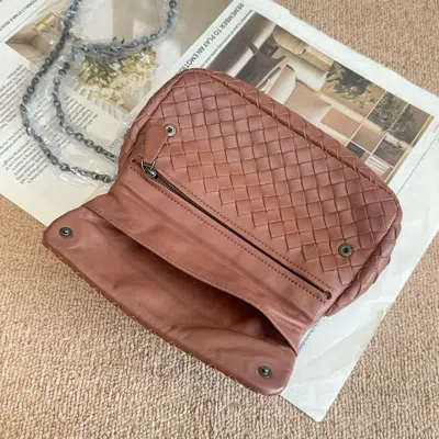 Bottega Veneta Women Pre-loved Bag Very Good Condition In Brown