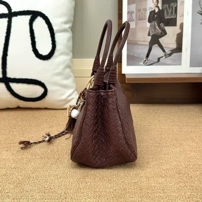 Bottega Veneta Women Pre-loved Bag Very Good Condition In Brown