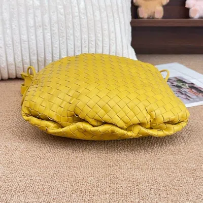 Bottega Veneta Women Pre-loved Bag Very Good Condition In Yellow