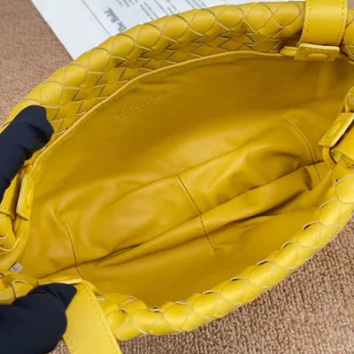 Bottega Veneta Women Pre-loved Bag Very Good Condition In Yellow
