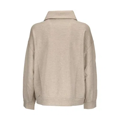 Brunello Cucinelli Magl.sport Smacchina Top In Neutral