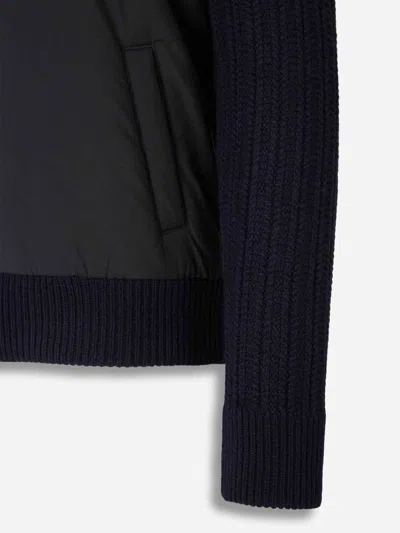 Gran Sasso Ribbed-detail Cardigan In Gray