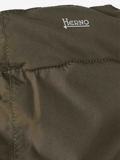 Herno Long Coat By In Black