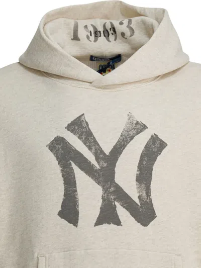 Polo Ralph Lauren X New York Yankees™ Print Hoodie In Neutral
