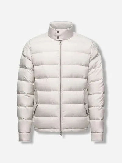 Moncler Phrier Short Down Jacket In White