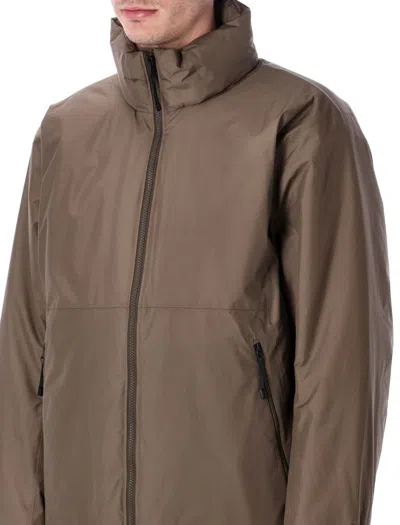 Goldwin Windstopper By Gore-tex Labs Puffy Jacket In Brown