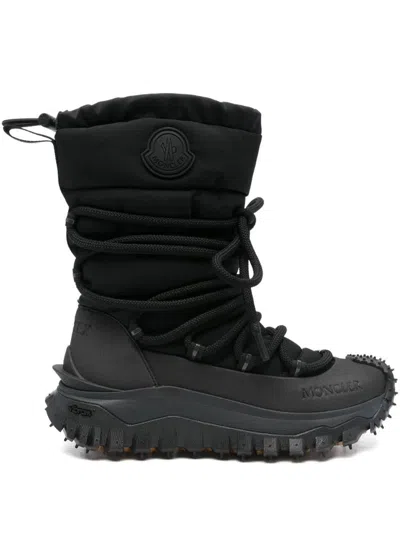 Moncler Trailgrip Apres High Gtx Snow Boots In Animal Print