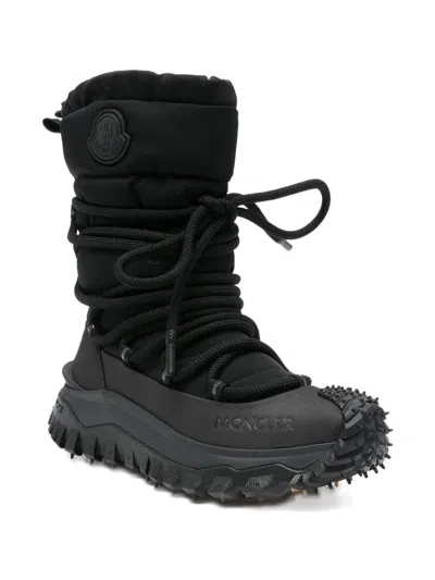 Moncler Trailgrip Apres High Gtx Snow Boots In Animal Print