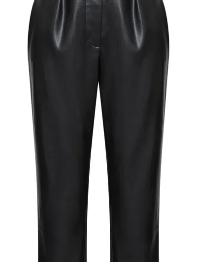 Maliparmi Pleated Straight Trousers In Black