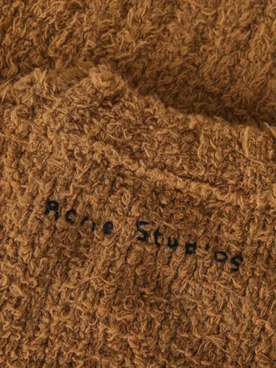 Acne Studios Knit Sweater In Brown