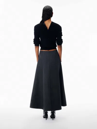 Alexander Wang Wool Cardigan In Black