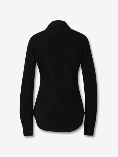 Lemaire Soft Fitted Shirt In Black