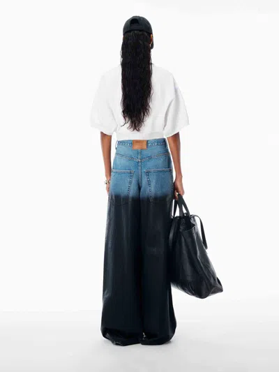 Alexander Wang Cropped Polo In White