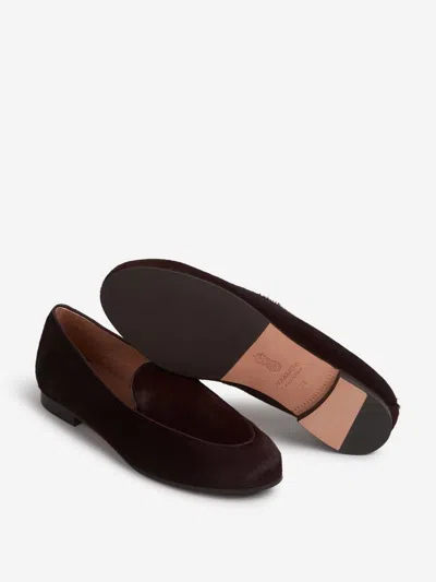 Aquazzura Flat Hair Shoes In Brown