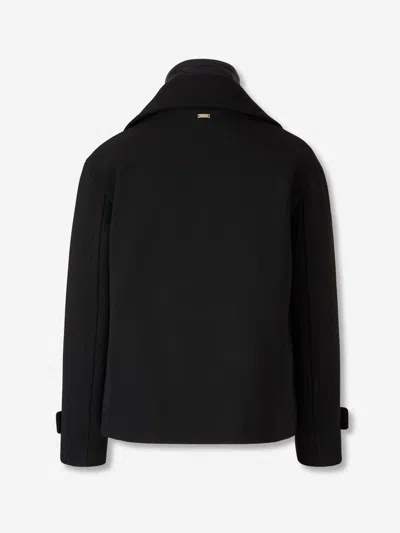 Herno Long Coat By In Black