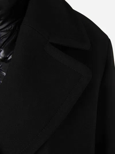 Herno Long Coat By In Black