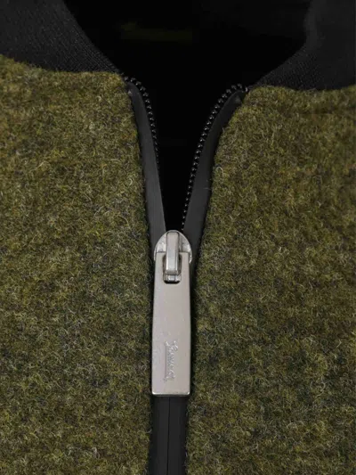 Laminar Long Coat In Green