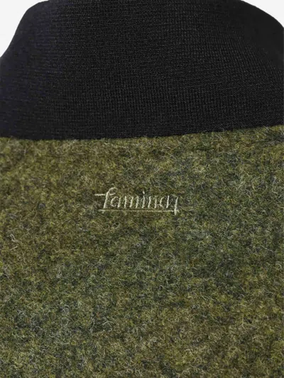 Laminar Long Coat In Green