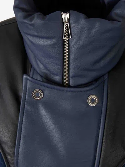 Marbell Kate Padded Gilet In Blue