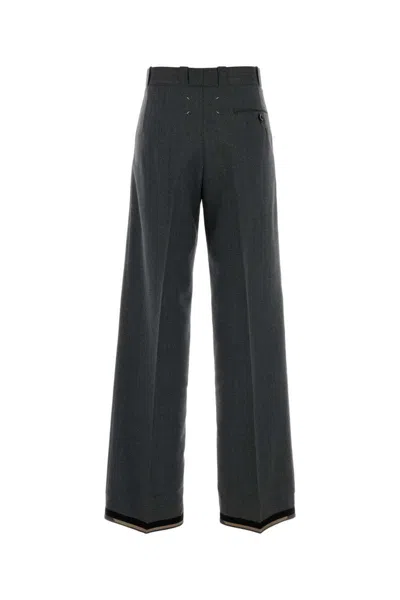 Maison Margiela Pants In Gray